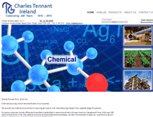 Tablet Screenshot of charlestennant.com